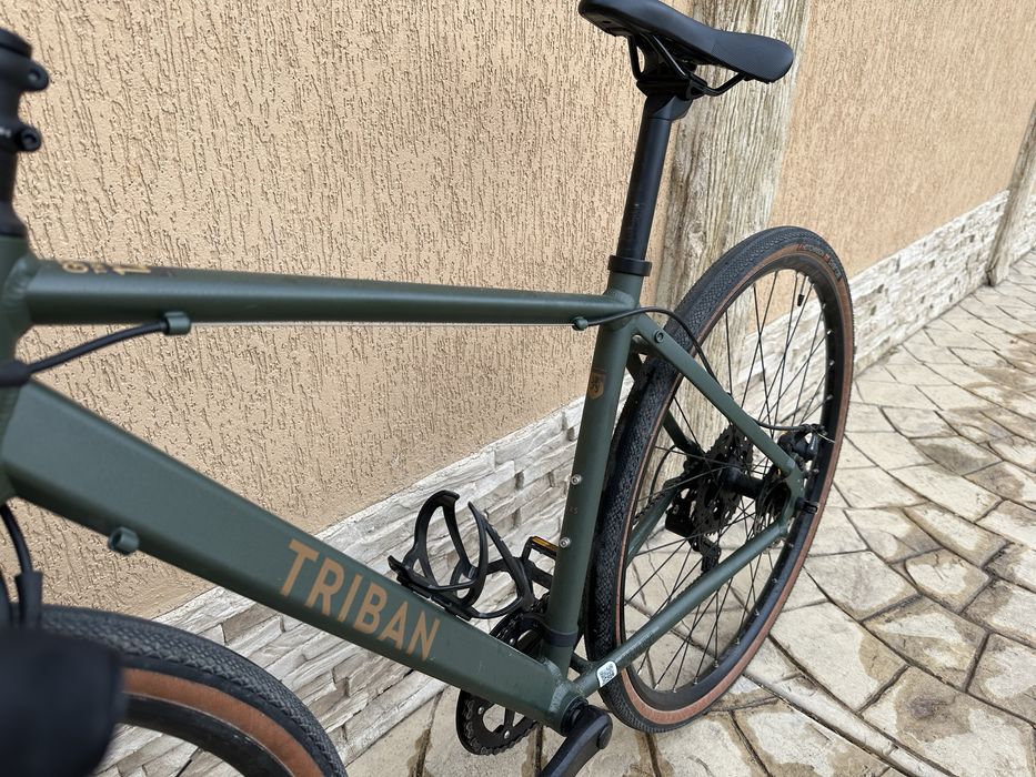 Дамски Gravel велосипед TRIBAN 120 GRVL