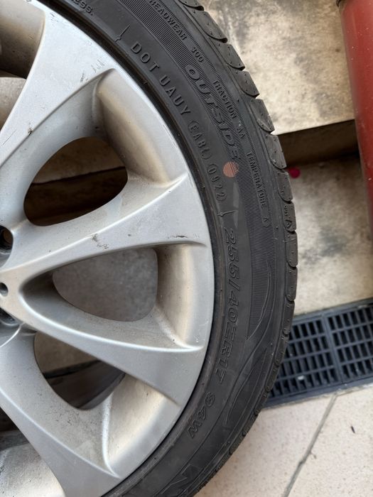 Vand jante BMW cu anvelope, 5x120, R17