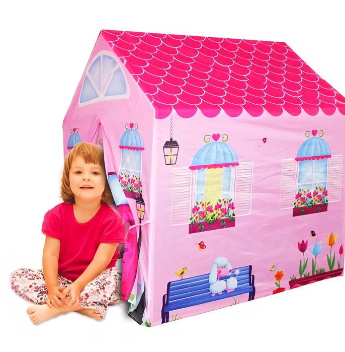 Детска палатка/детска къщичка-95x72x102 /розова палатка/розова къщичка