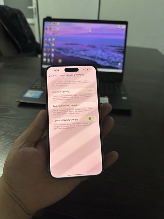 Iphone 14 pro Max 128 tali Simkartali 84 yomkst