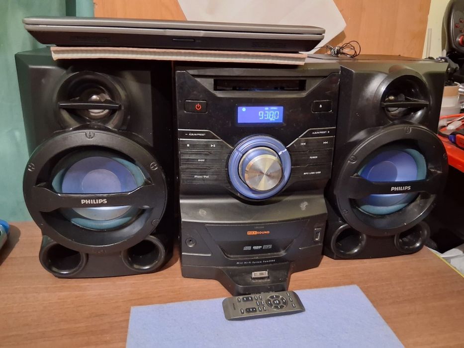 Combina muzicala Philips ,Hi-fi : mp3,usb,aux,cd ,sunet tare