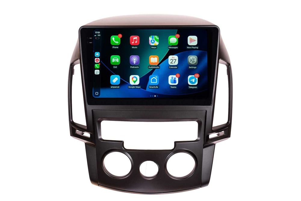 Navigatie Hyundai I30 Android 14 , Carplay Wireless , Android Auto + Camera Marsarier