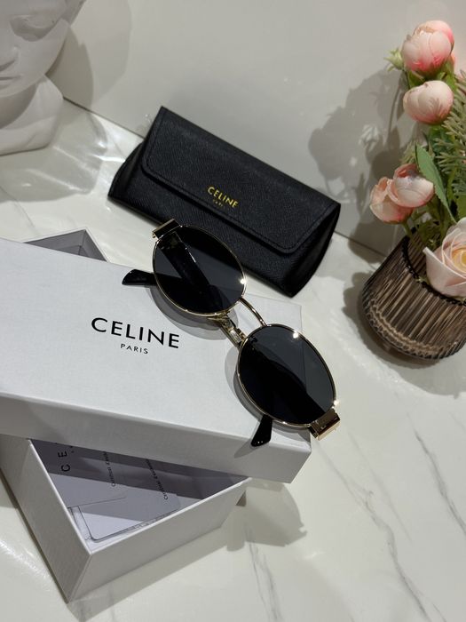 Ochelari de soare premium aurii