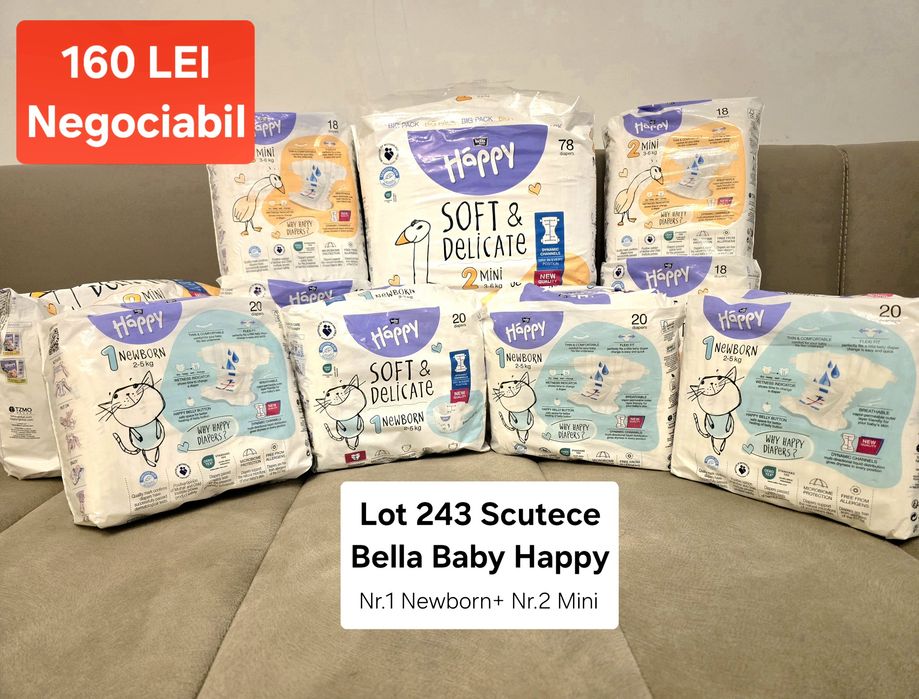 Pampersi Baby Happy nr.1 si nr.2