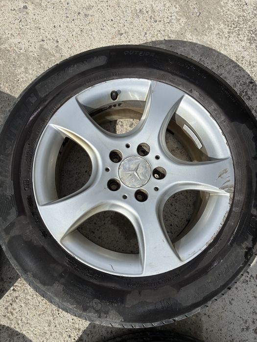 Лети джанти Mercedes 5x112 с гуми Michelin 205/60 R16
