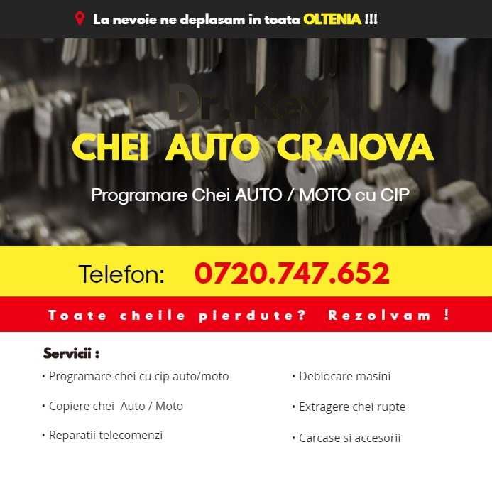Deschidere masina deblocare auto fara daune reparatii copiere chei cip