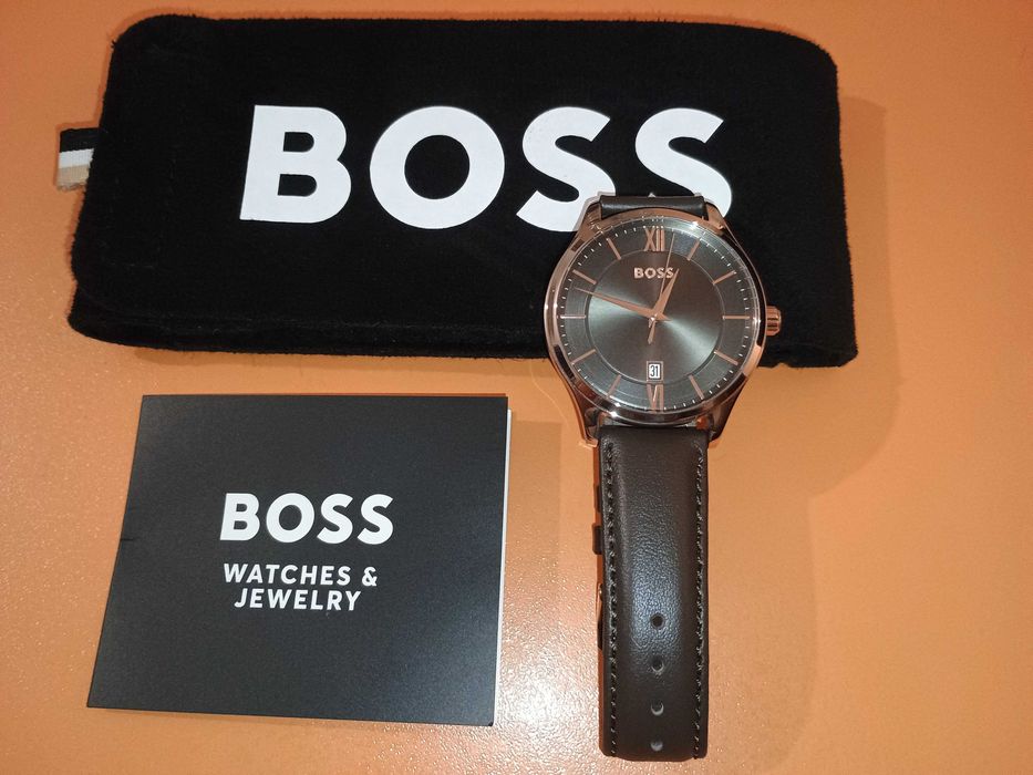 Ceas de mana Hugo Boss Elite Pale Rose Gold 41mm