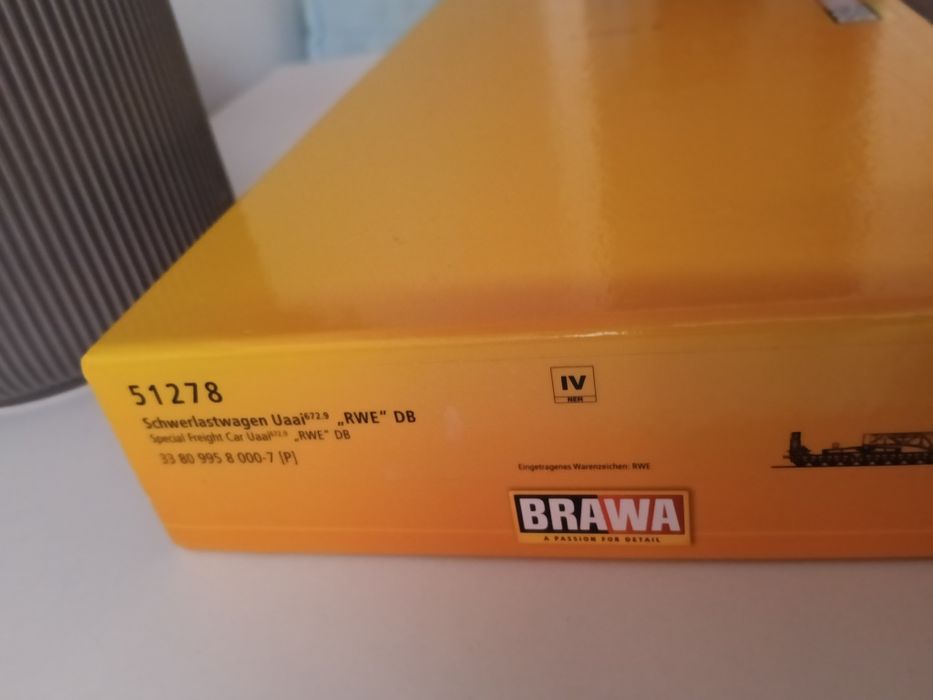 Vagon agabaritic brawa SCARA H0, nou , in cutie , nu piko roco