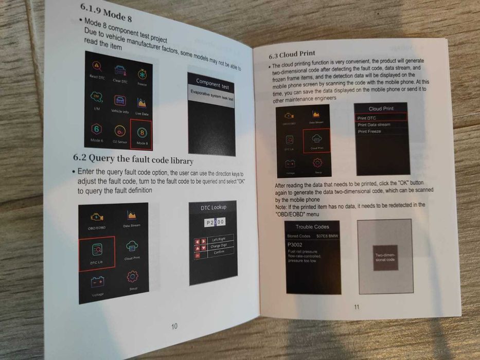 Tester diagnoza auto OBD2 - nu necesita PC sau telefon
