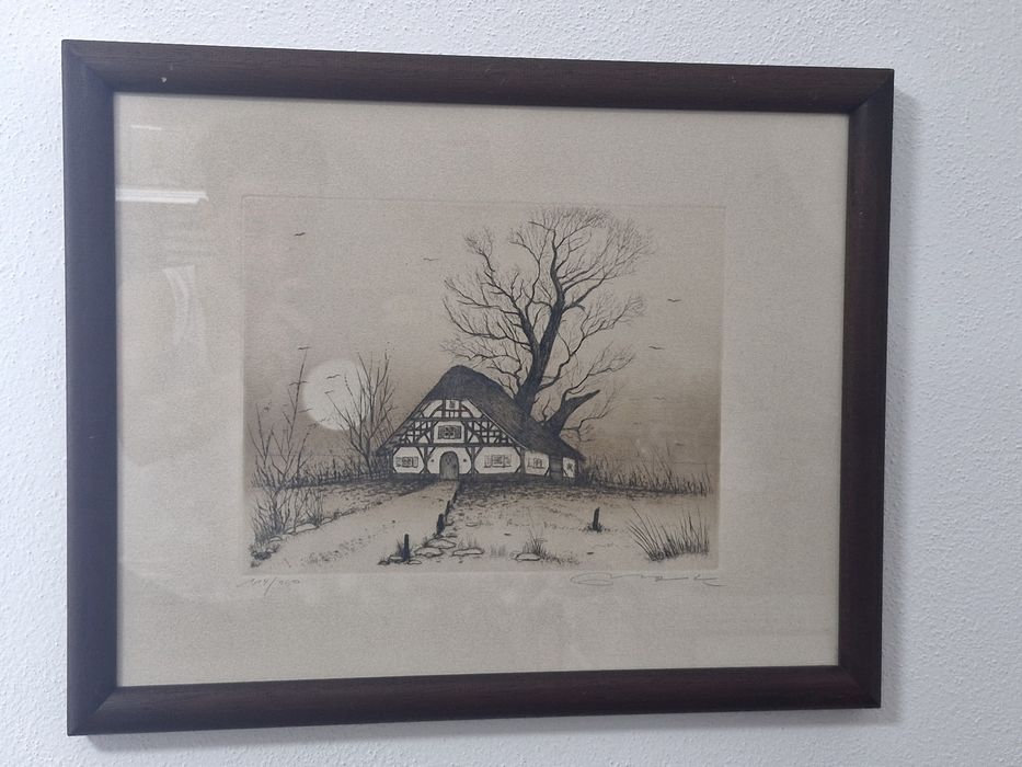 Tablou Gravură Udo Nolte