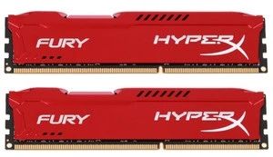 Оперативная память DDR3 16Gb 1866 Mhz (2x8) Kingston HyperX FURY
