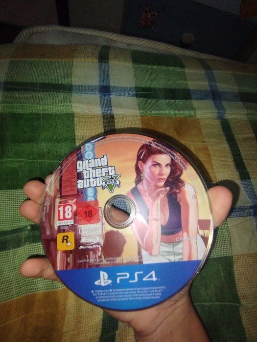Диск для пс4 гта