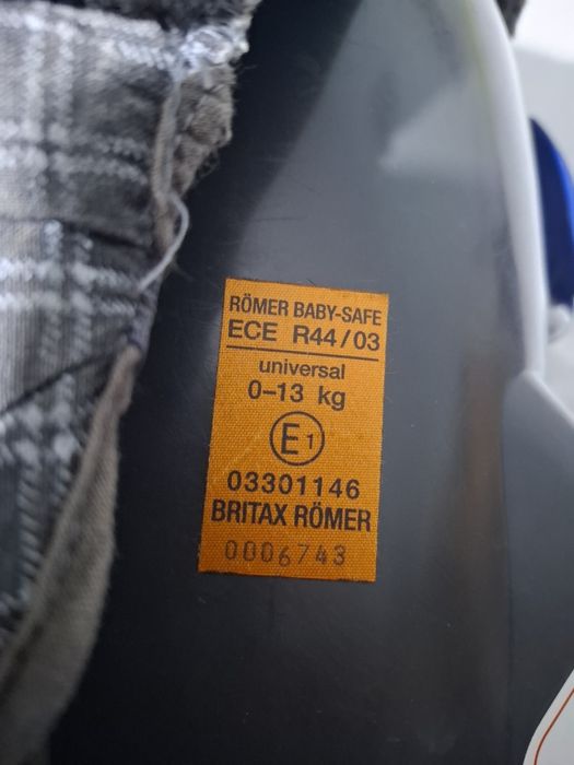 Scaun auto bebeluși Romer baby
