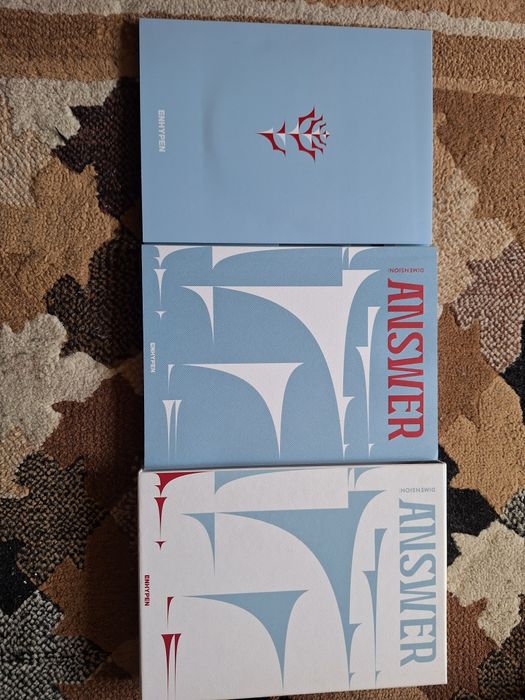 K-pop албуми (BTS, Enhypen, Tomorrow x Together)