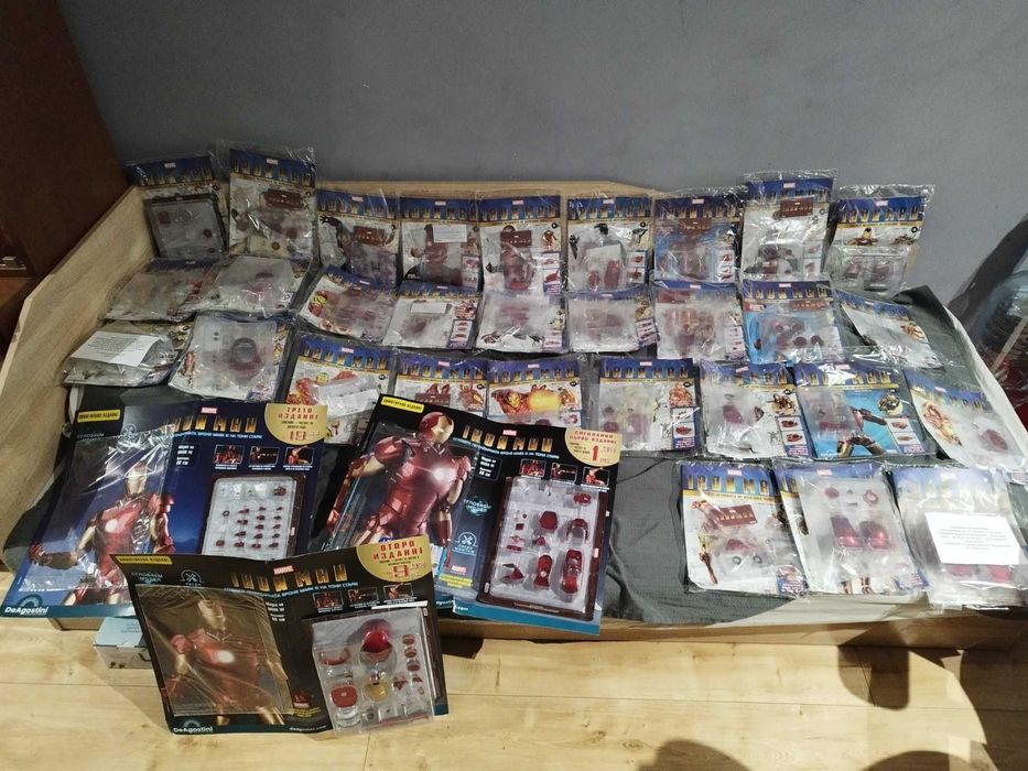 Деагостини Железния човек (лимитирана серия) брой 1 до 34(без 23)Нови!