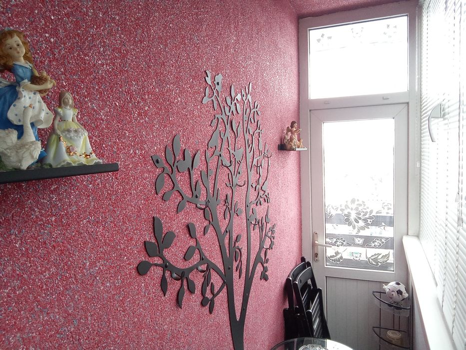 Жидкие обои. Монтаж