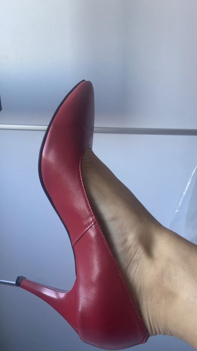 Pantofi Diane Marie Rosii masura 40 Stiletto Piele