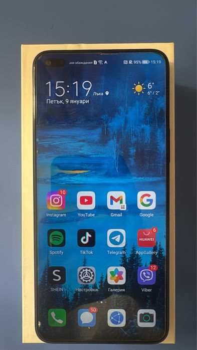 huawei nova 8i 128gb черен
