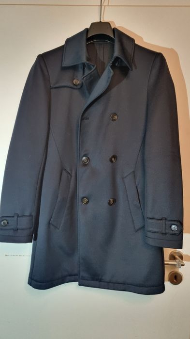 Palton Zara bleumarin