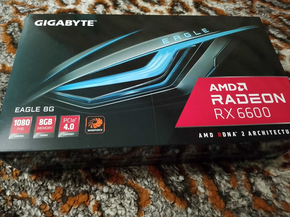 Видеокарта Gigabyte RX 6600 8Gb Eagle GDDR6