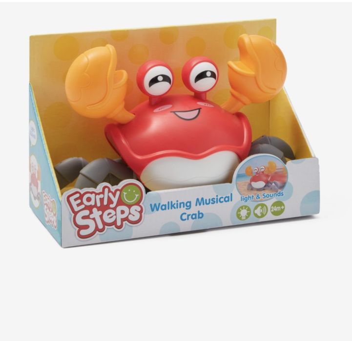 Ходещ рак със звук и светлина