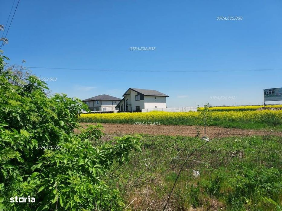 Teren 500 mp Berceni Vidra Calea București utilități