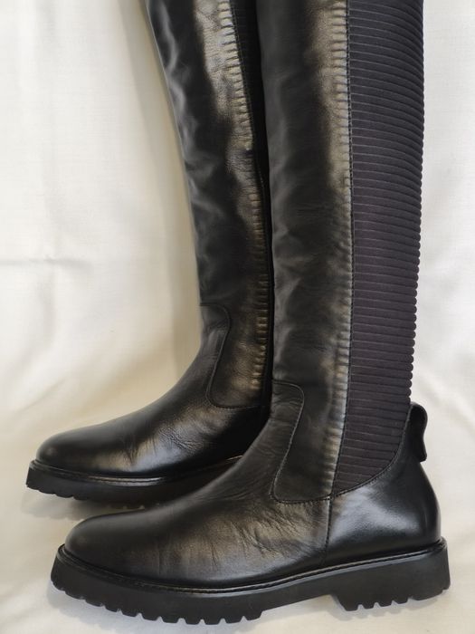 Ботуши естествена кожа, номер 40