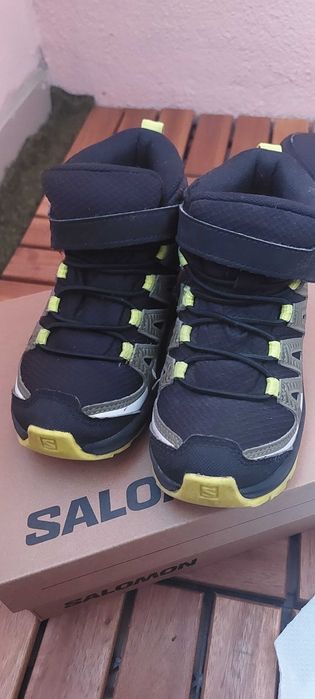 Детски обувки за момче Salomon XA Pro V8 Mid & Salomon Sense CSWP K