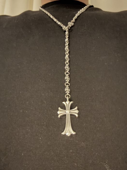 Lant Pandantiv Chrome Hearts Rosary Cross Necklace