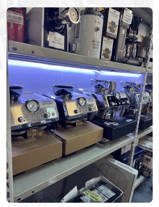 Espressor manual cu râșniță integrată De’Longhi La Specialista Arte EC9155.MB, factura si garantie 12 luni