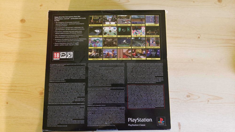 Playstation Classic mini + Nintendo Wii