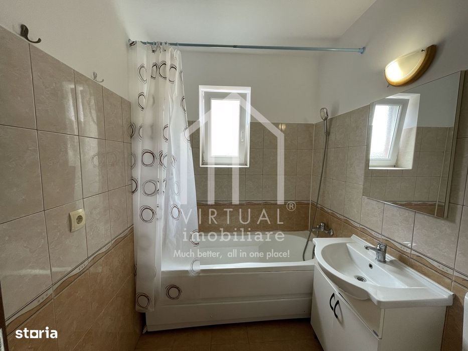 Apartament de inchiriat 3 camere, 2 bai, bucatarie inchisa- Turnisor