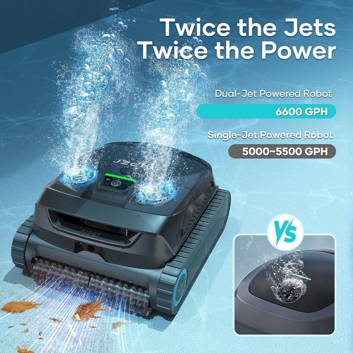 Беспроводной робот пылесос для бассейна AIPER Scuba X1! Новый!