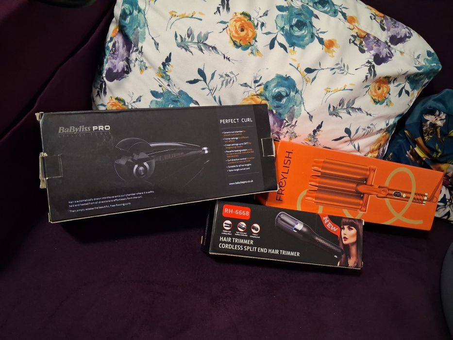 Ondulator freylish , babyliss si trimmer cu vârfuri