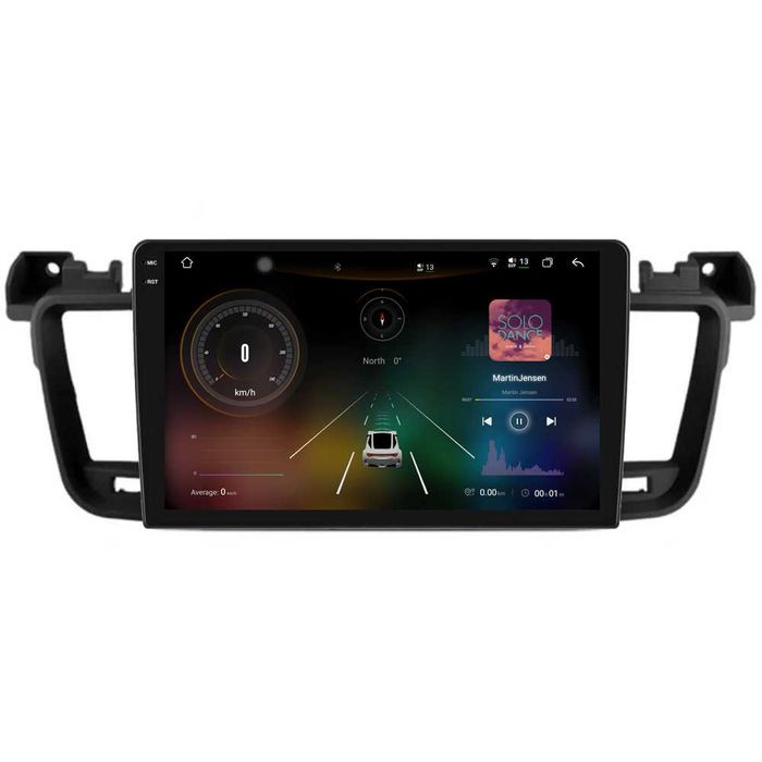 Navigatie Dedicata Android Peugeot 508, 9 Inch, Bluetooth, Carplay