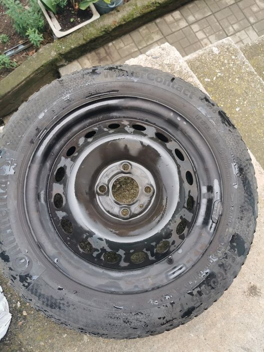3 зимни гуми с джанти – 185/60 R15