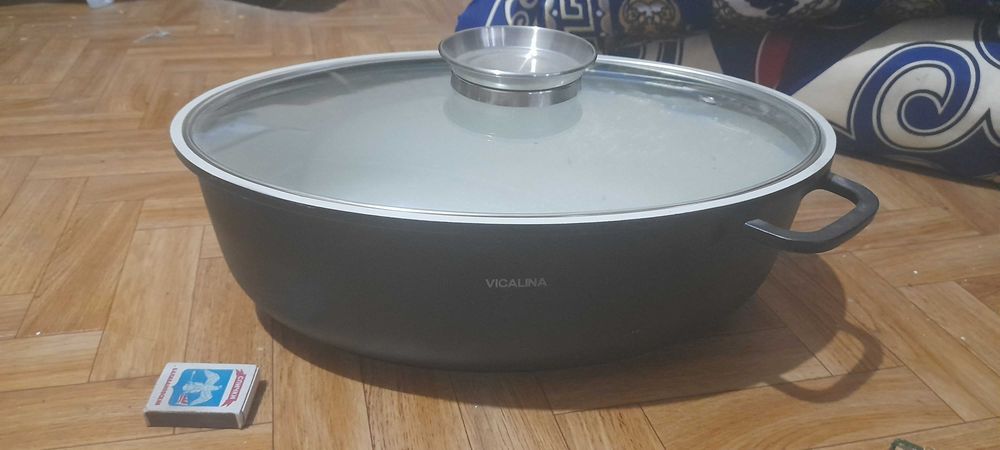 Новая овальная кастрюля Vicalina
