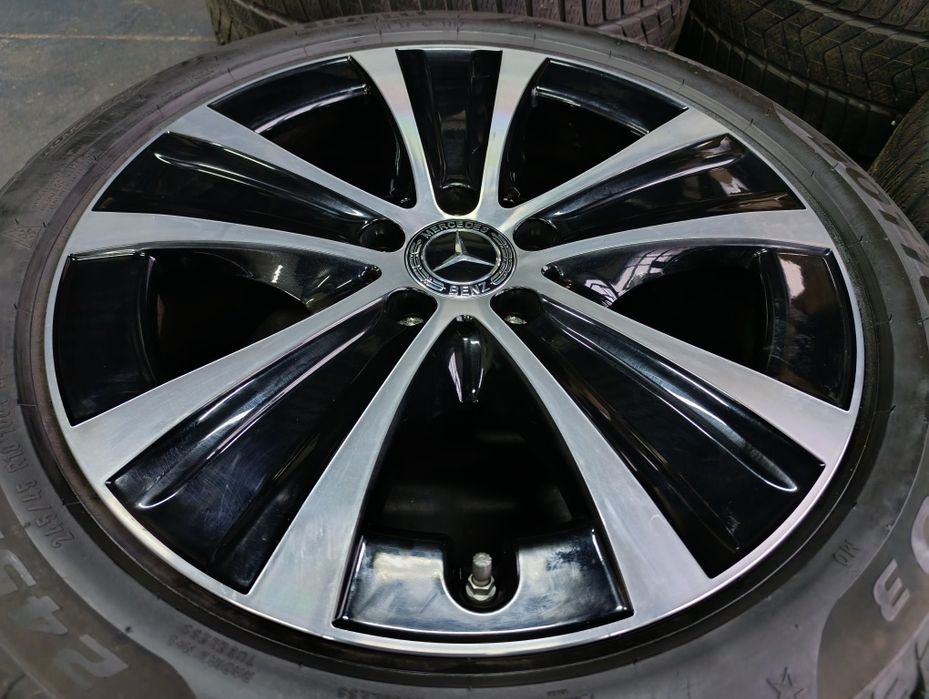 Jante originale Mercedes E class W 213 18''doua lățimi cu anv. Iarnă.