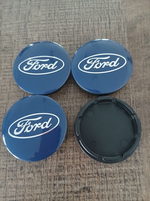 Капачки за джанти Форд сини декоративни тапи за джанти 52/55 Ford
