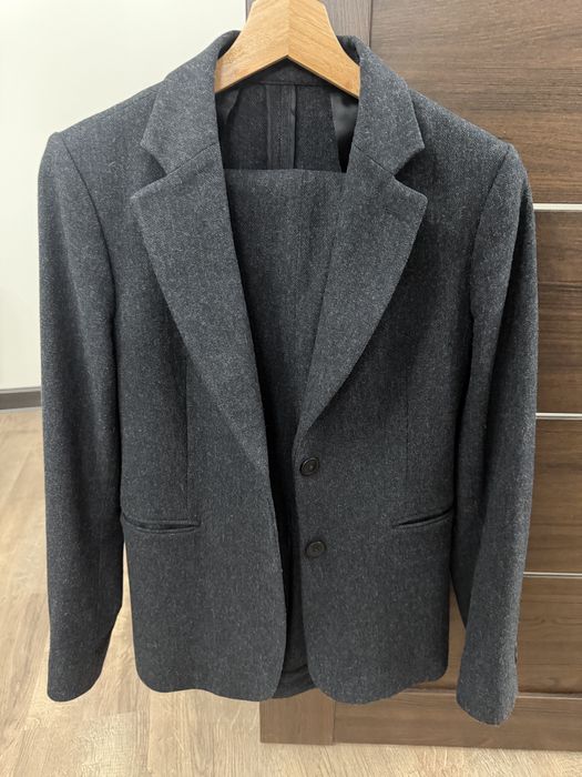 Massimo dutti шерстяной костюм