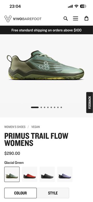 Vivobarefoot Primus Trail Flow marimile 39 si 40