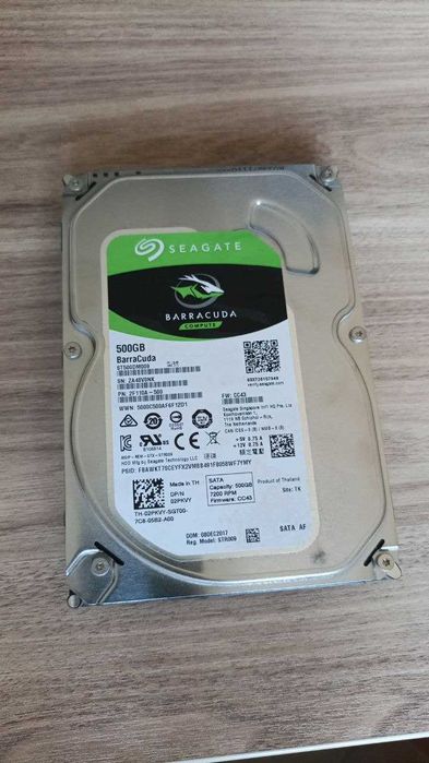 Продам жесткий диск Barracuda 500GB (б/у)