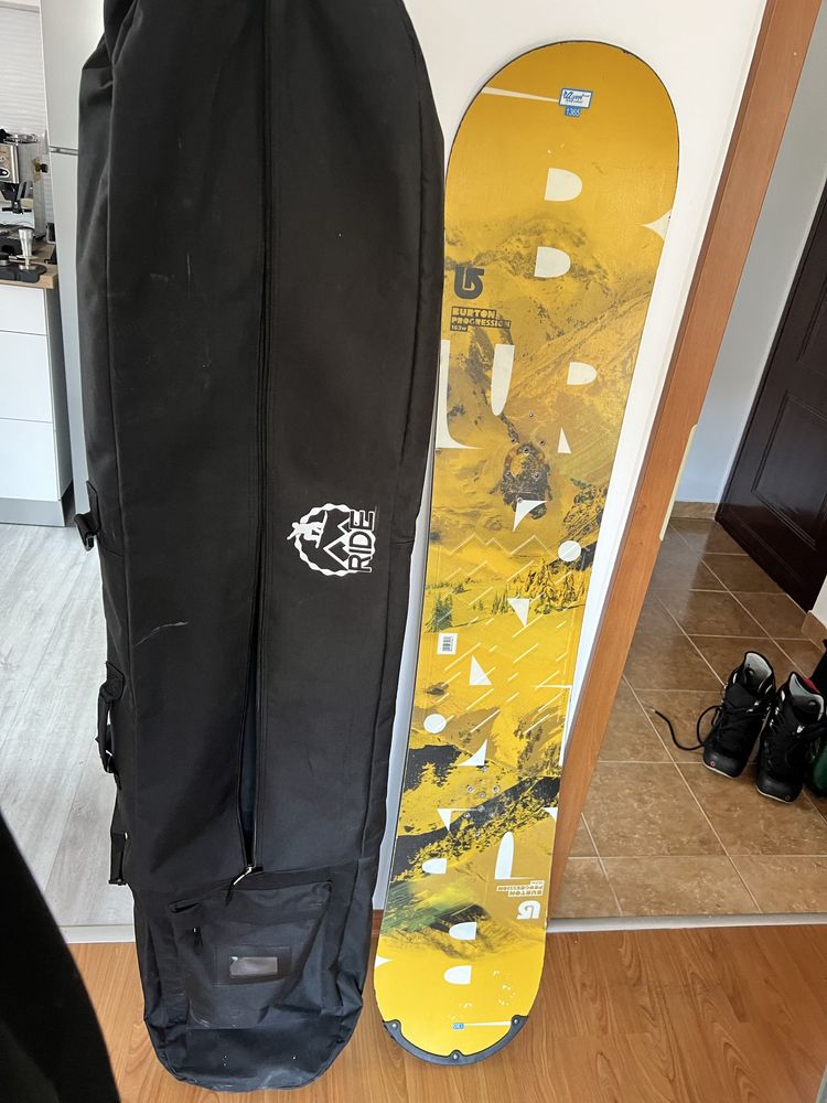 Vand Placa Snowboard Burton Progression 163W Legaturi Burton