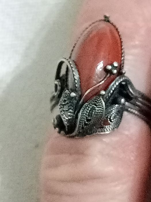 Серебряный комплект.