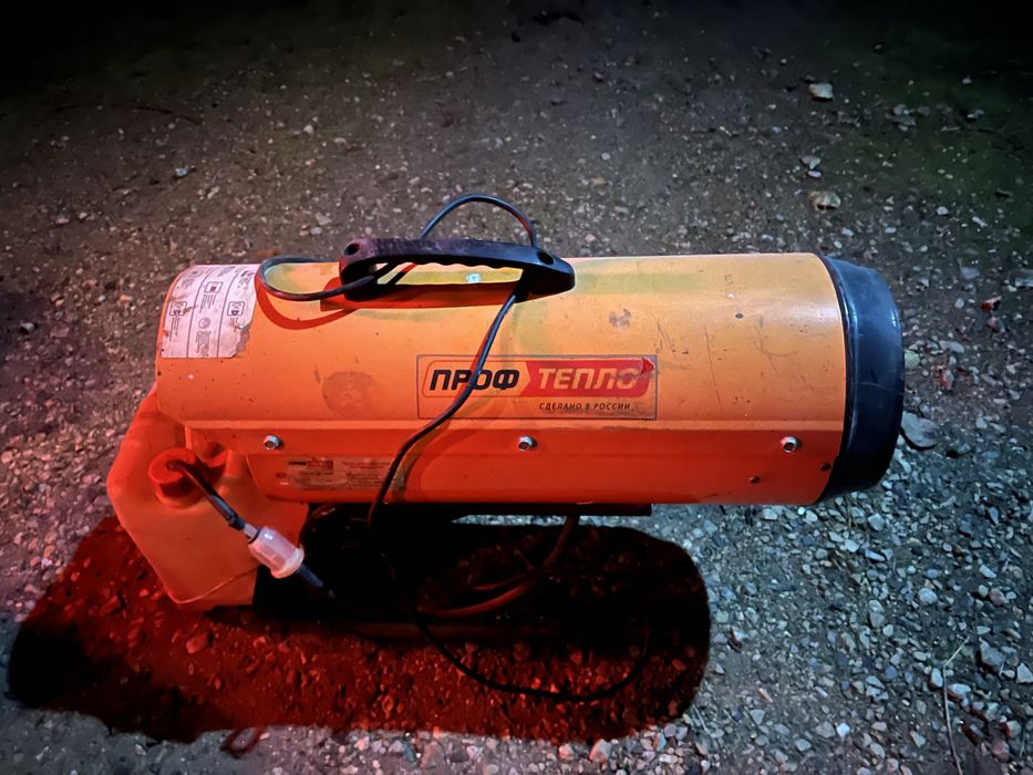 Тепловая дизельная пушка