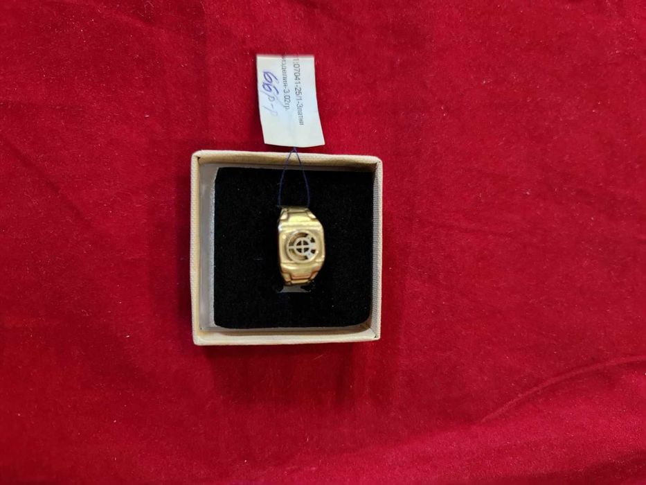 Мъжки златен пръстен 3,02гр. - 14к