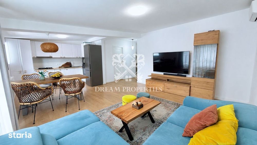 Apartament 3 camere la cheie, 2 bai, balcon, parcare, zona Sannicoara