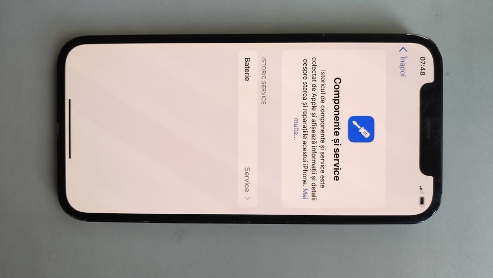 Iphone 12 128GB  MidnightBlack - 74% Sănătate Baterie