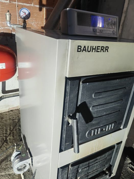 Чогунен котел на твърдо гориво 41 kw -дърва и въглища