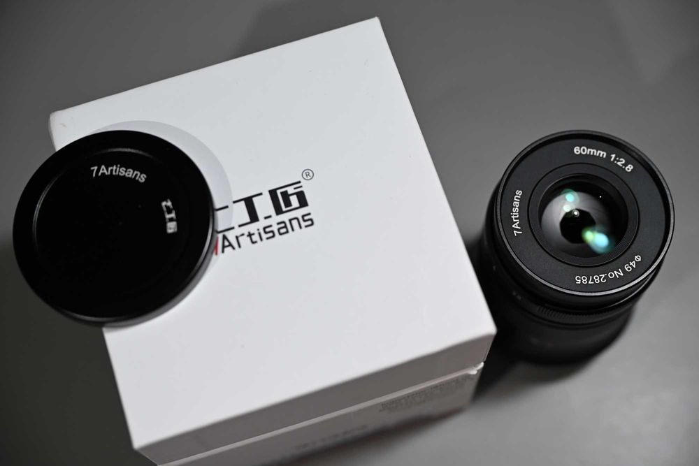 Obiectiv Manual 7Artisans 60mm F2.8 APS-C Macro Mark II - Fujifilm X